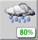Prob�blemente lluvioso